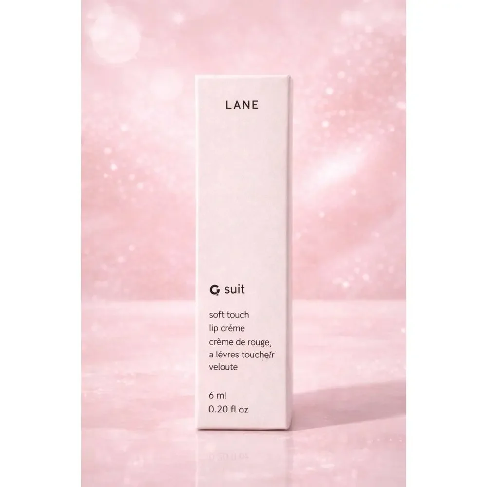 Glossier - G Suit Soft Touch Lip Creme - Shade: Lane - 0.20 oz/ 6 mL